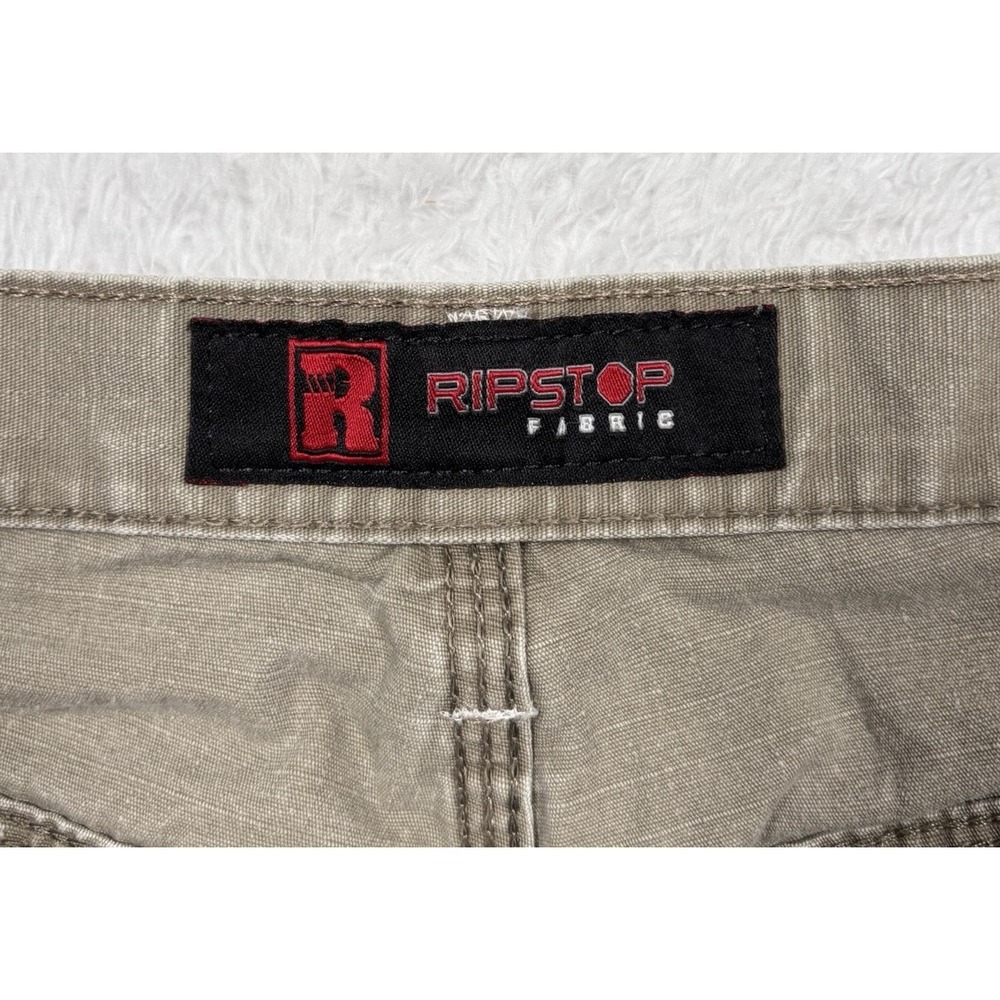 LOT OF 2 Wrangler RIGGS Workwear Ripstop Carpenter Pants Men 40x32 HeavyDuty Tan - Picture 13 of 16